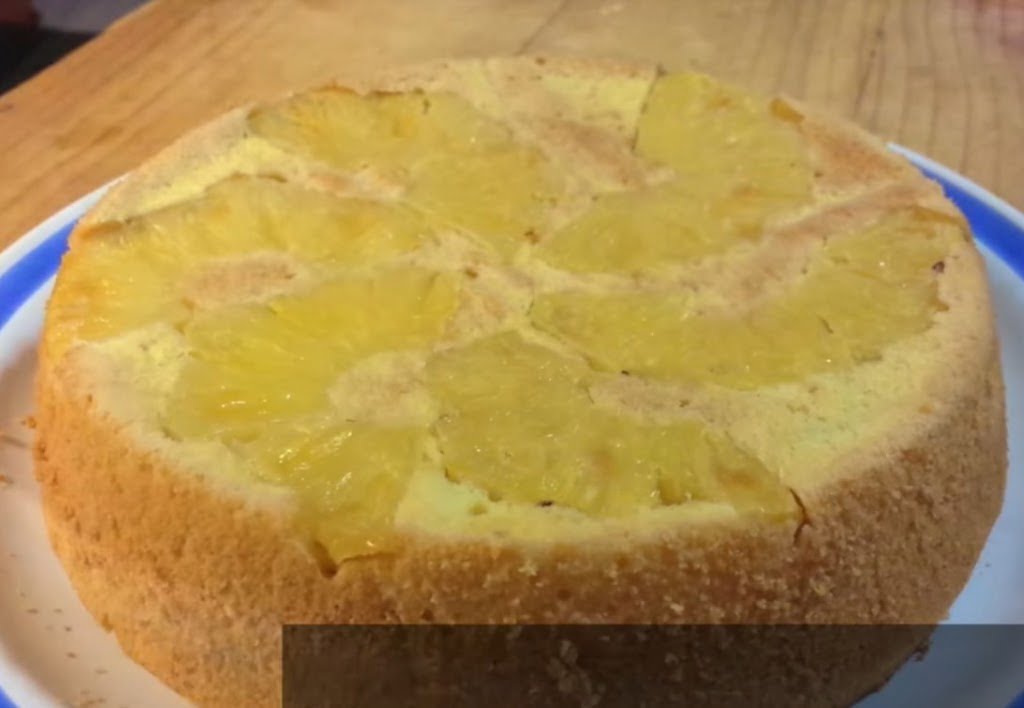 Tarta de piña sin azucar Tarta de piña sin azucar