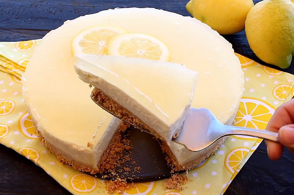 Tarta de Limón Sin Horno: Frescura Deliciosa